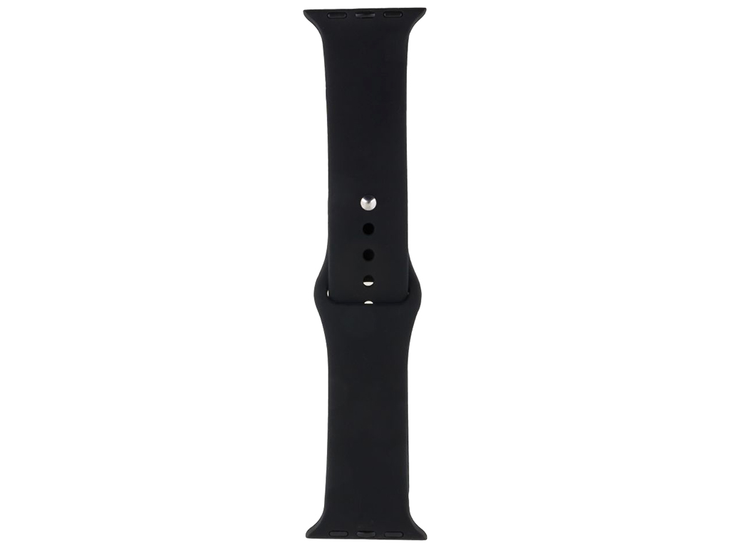 Ремінець для Apple Watch Band Silicone One-Piece Size-L 38/40/41 mm Колір 18, Black