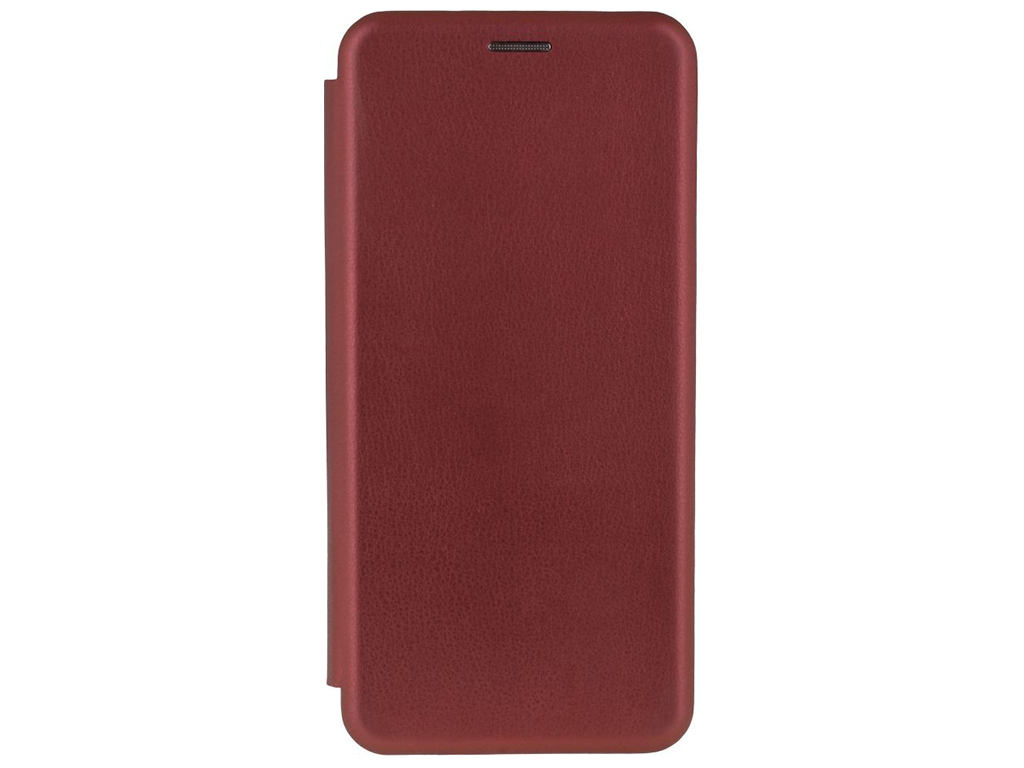 Чохол-книжка шкіра для Xiaomi Poco F3 Колір Бордовий