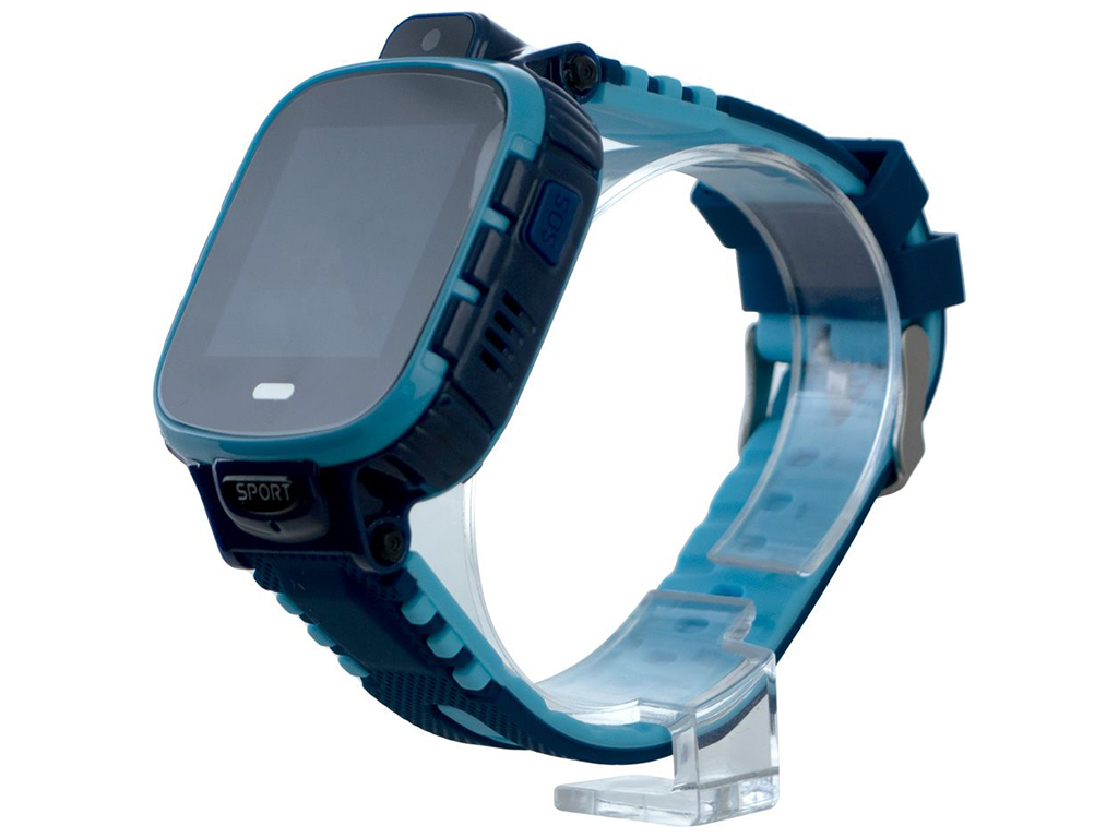 Детские Смарт Часы TD 26W GPS Цвет Сине-Голубой