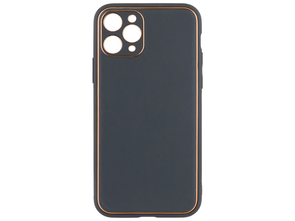 Чехол Leather Gold with Frame without Logo для iPhone 11 Pro Цвет 4, Grey
