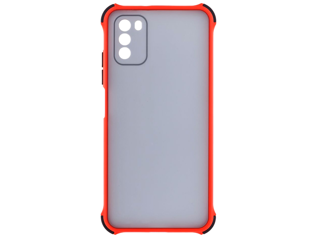 Чохол Armor Dark with Frame для Poco M3 Колір 5, Червоний