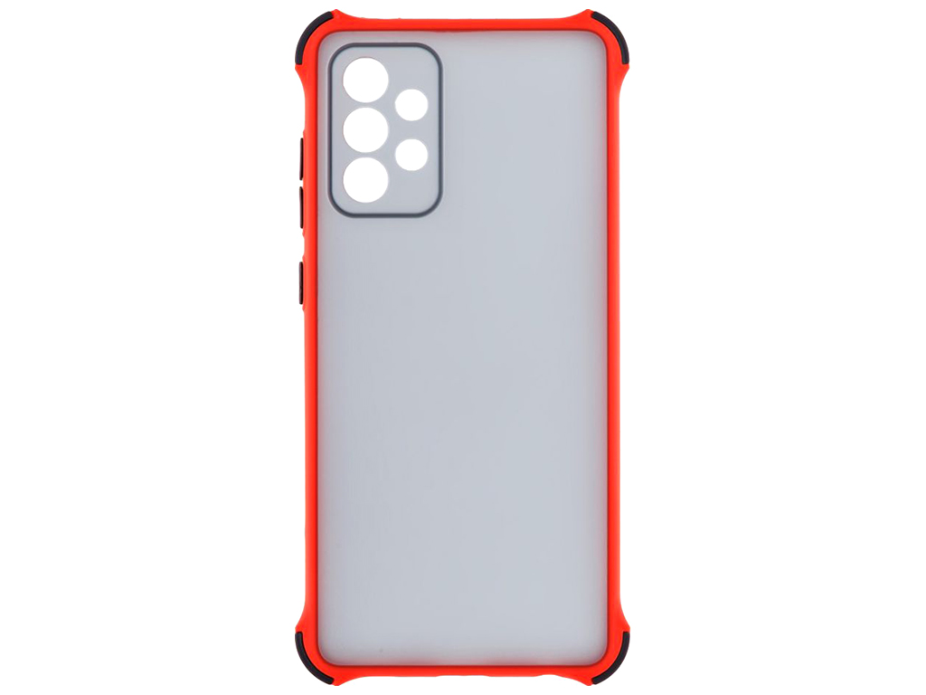 Чехол Armor Dark with Frame для Samsung A52 4G Цвет 5, Красный