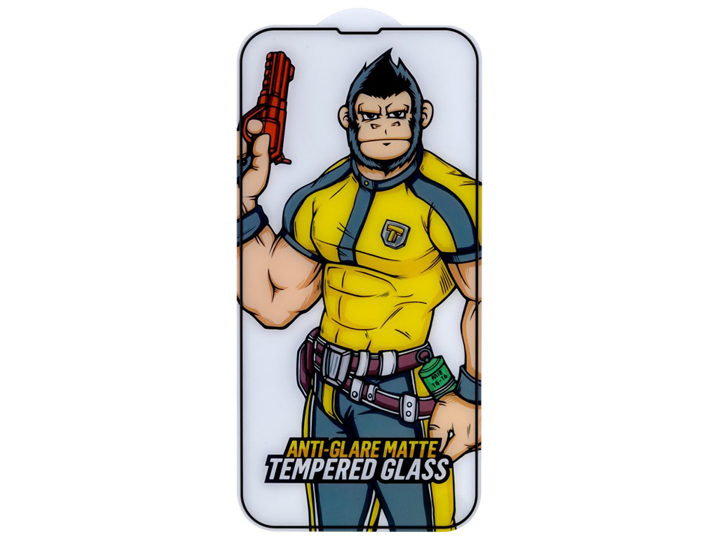 Защитное Стекло Type Gorilla 0.33мм 2.5D HD Anti-Glare/StaticNPT9 для iPhone 13ProMax/14Plus, Черный