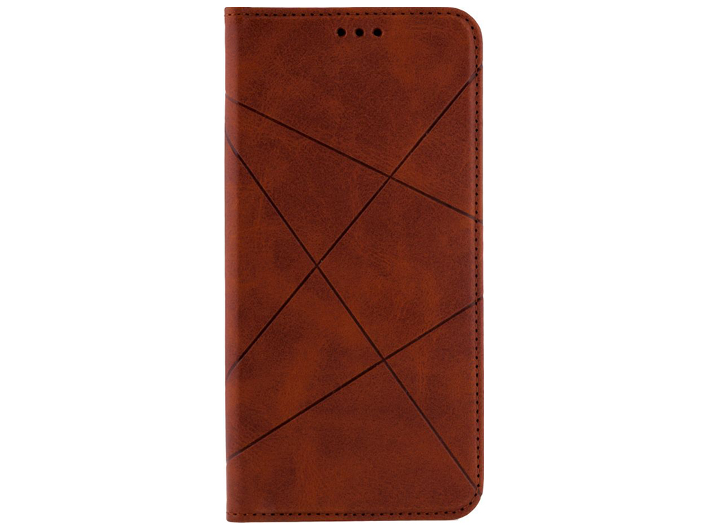 Чехол-книжка Business Leather для Samsung Galaxy A03s Цвет Коричневый