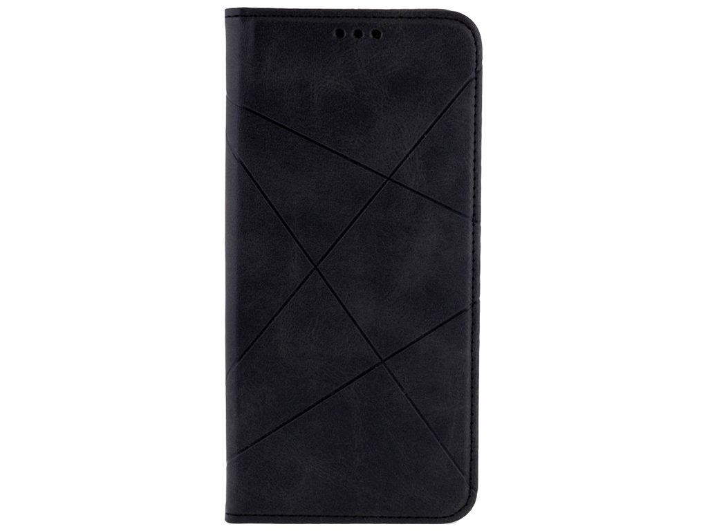 Чехол-книжка Business Leather для Samsung Galaxy A03s Цвет Черный