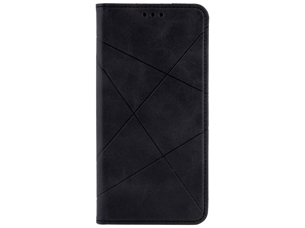 Чехол-книжка Business Leather для Xiaomi Redmi Note 10S Цвет Черный