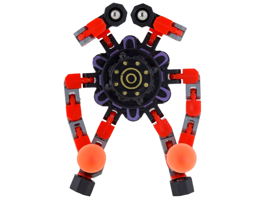 Спінер Fingertip Mechanical Gyroscope with velcro ( Гарантія 14 днів ), Червоний