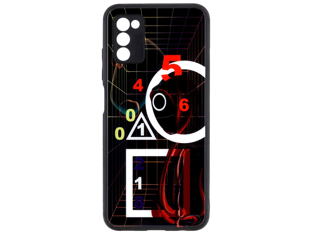 Чехол TPU Glass SG with frame для Samsung Galaxy A03s Цвет 10
