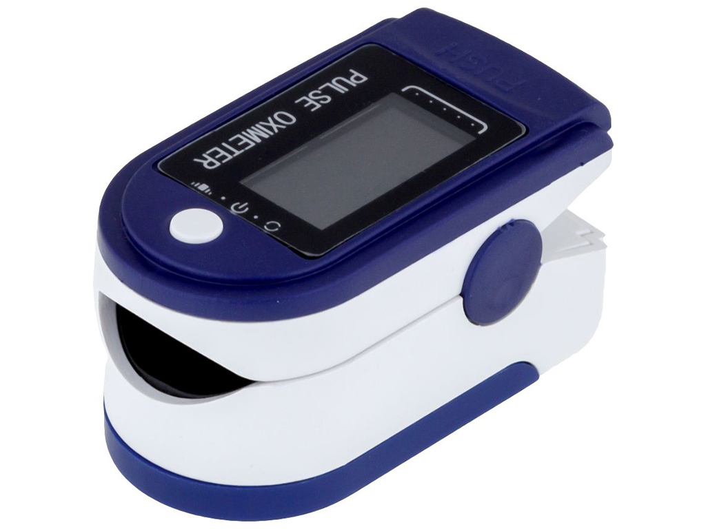 Портативный пульсоксиметр LK88 Цвет Сине-Белый