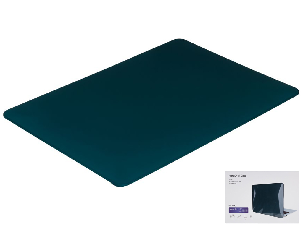 Чехол HardShell Case for MacBook 13.3 Pro (A1706/A1708/A1989/A2159/A2289/A2251/A2338) Цвет D-Green