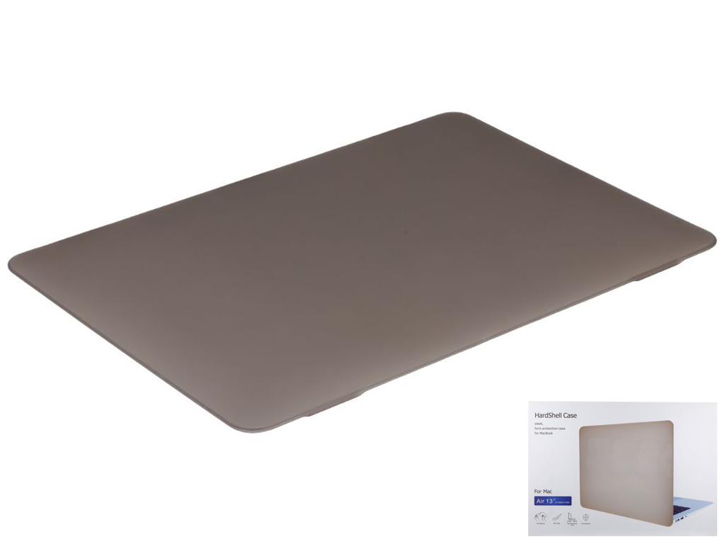 Чехол HardShell Case for MacBook 13.3 Air (A1369/A1466) Цвет Gray