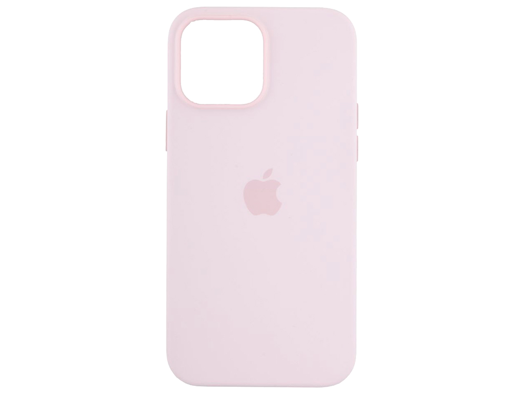 Чохол Original Silicone Case+MagSafe+SplashScreen для iPhone 13 Pro Max Колір 8, Chalk Pink