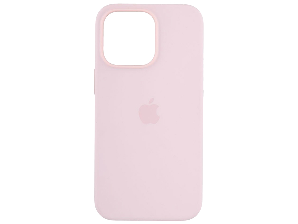 Чехол Original Silicone Case+MagSafe+SplashScreen для iPhone 13 Pro Цвет 8, Chalk Pink