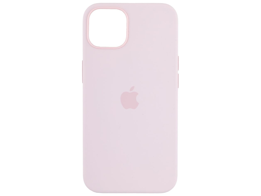 Чехол Original Silicone Case+MagSafe+SplashScreen для iPhone 13 Цвет 8, Chalk Pink