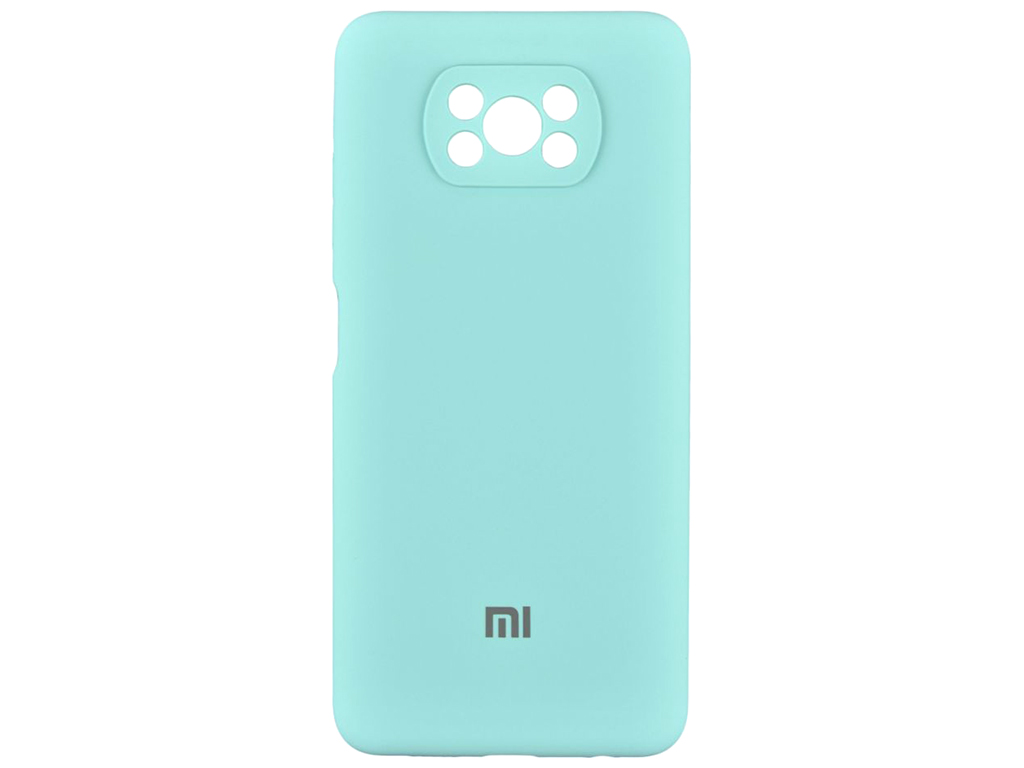 Чохол Full Case HQ with frame для Xiaomi Poco X3/X3 Pro Колір 21, Sea blue