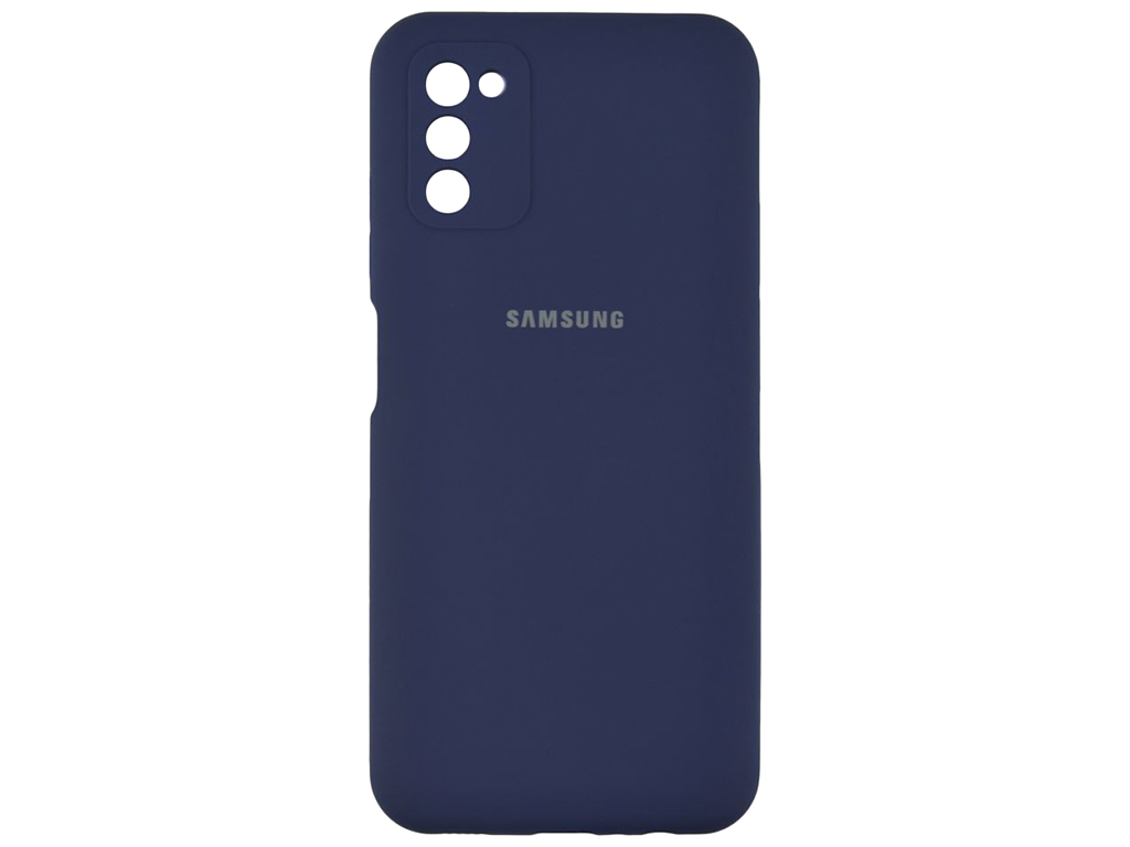 Чохол Full Case HQ with frame для Samsung A03s (164mm) Колір 08, Dark blue