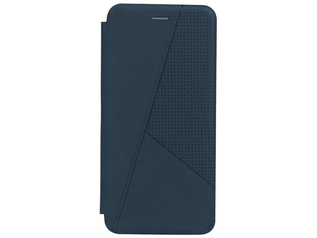 Чохол-книжка кожа Twist для Tecno Spark 7 Колір 2, Dark Blue