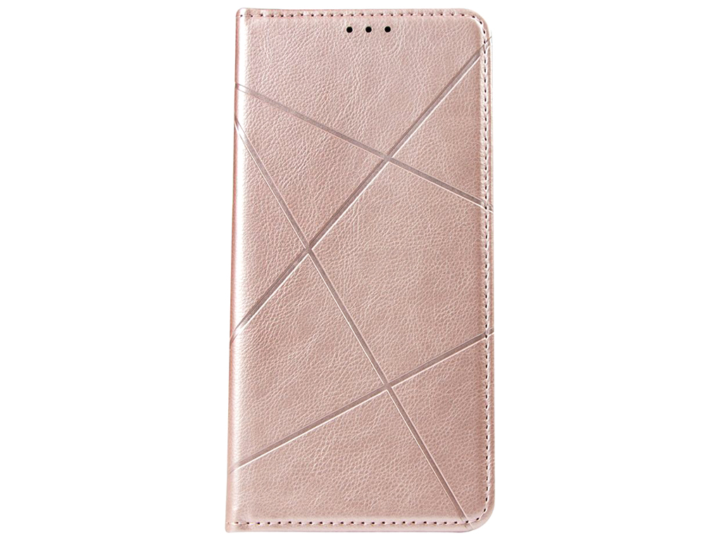 Чехол-книжка Business Leather для Xiaomi Poco X4/Redmi Note 11 Цвет Розовый