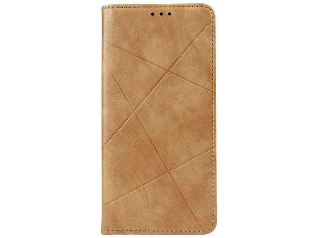 Чехол-книжка Business Leather для Realme 8 Цвет Бежевый