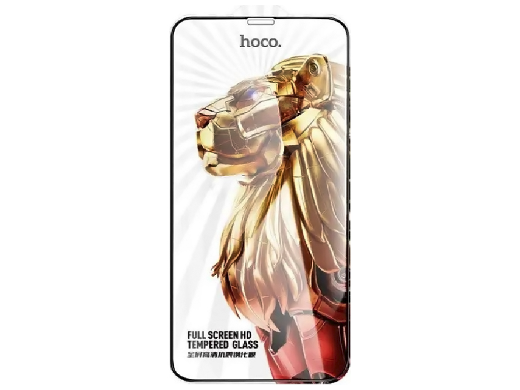 ПОШТУЧНО Захисне скло Hoco G12 5D for Apple Iphone XR/11 Чорний