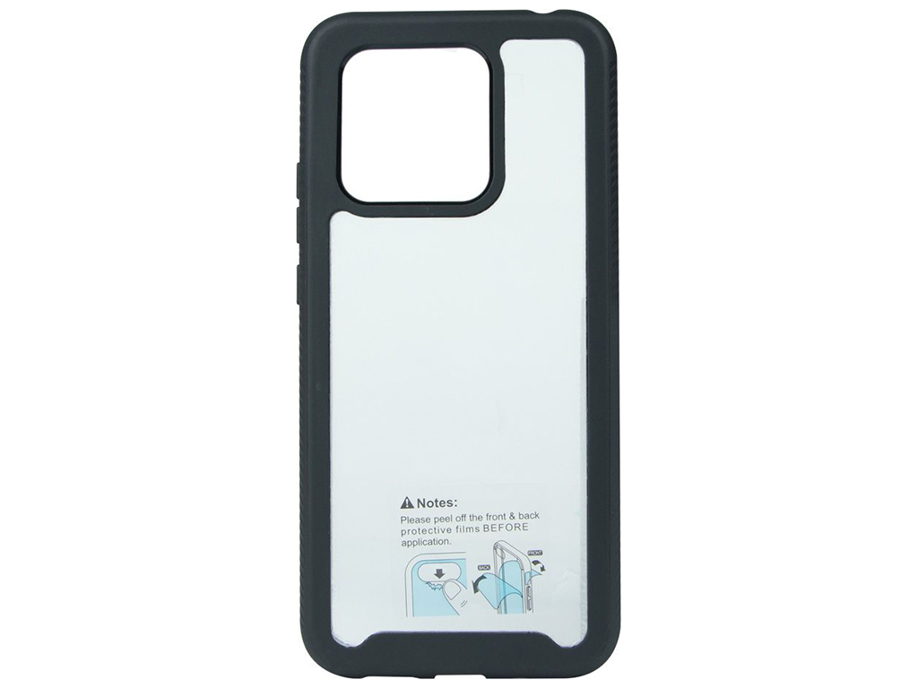 Чохол Shockproof Black Frame+ Transparent Back для Xiaomi Redmi 10C 4G Колір Чорний