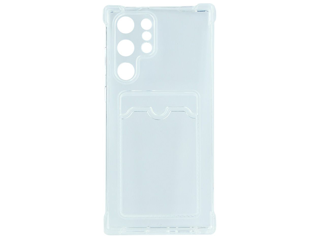 Чехол Pocket Card Transparent case для Samsung S22 Ultra Цвет Transparent