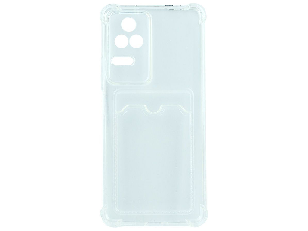 Чехол Pocket Card Transparent case для POCO F4 Цвет Transparent