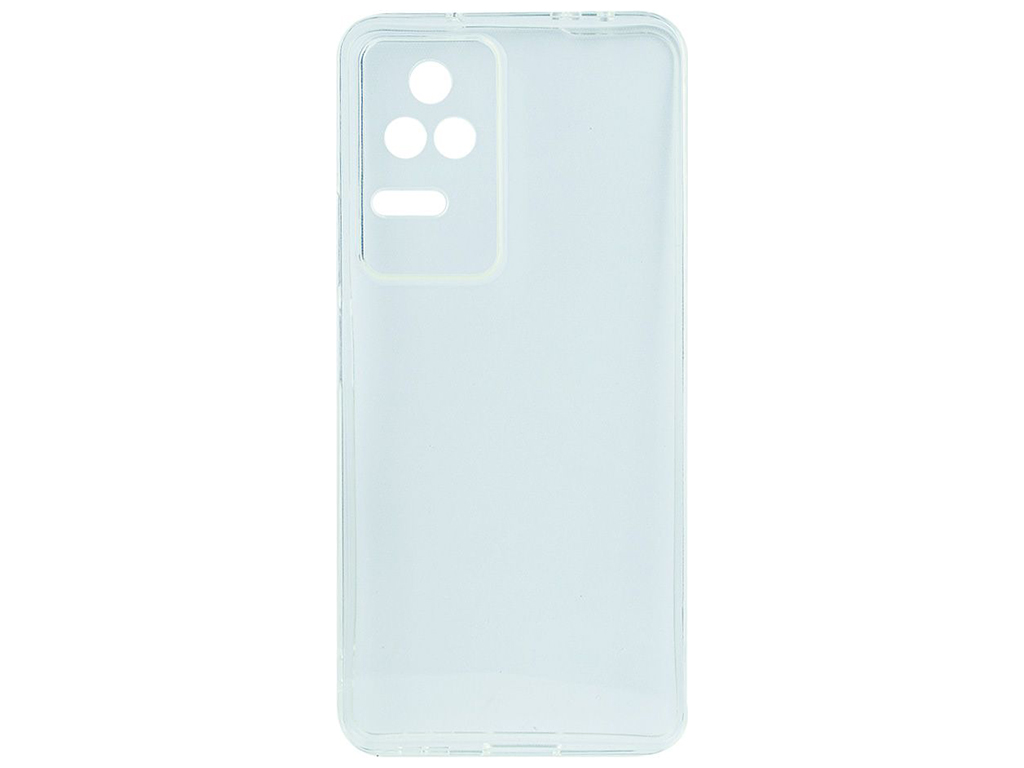 Чехол Virgin Silicone (2,0) для POCO F4 4G/5G Цвет Transparent