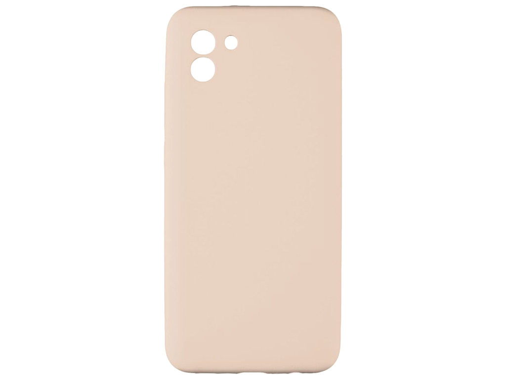 Чехол Full Case No Logo with frame для Samsung A03 4G Цвет 19, Pink Sand