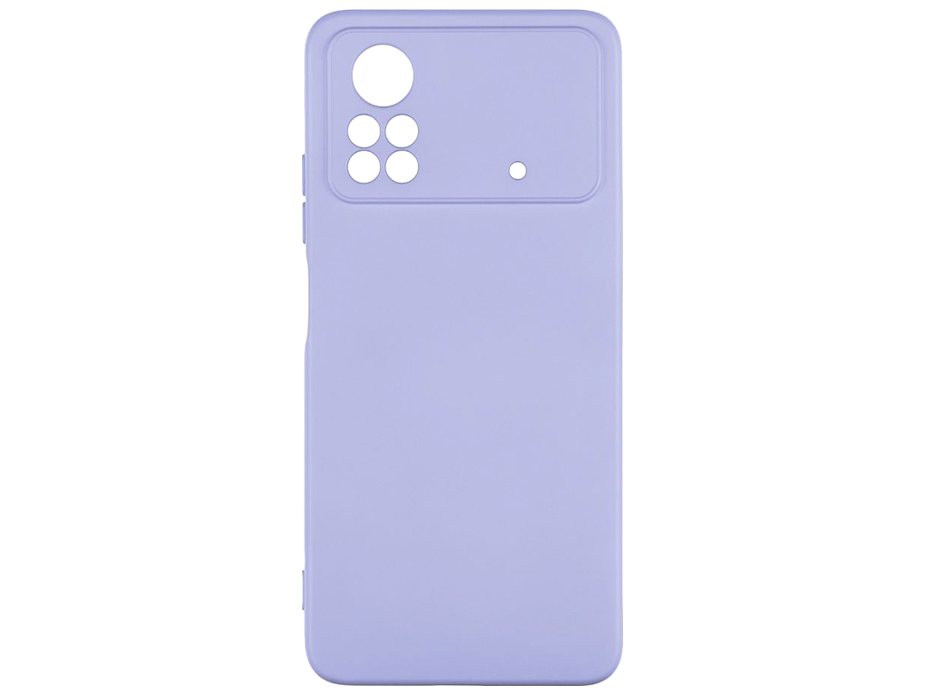 Чехол Full Case TPU+Silicone Touch No Logo для Xiaomi POCO X4 Pro 5G Цвет 39, Elegant Purple