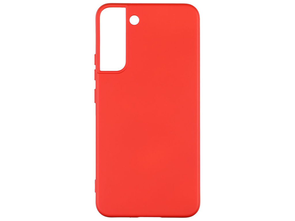 Чехол Full Case TPU+Silicone Touch No Logo для Samsung S22 Plus Цвет 14, Red