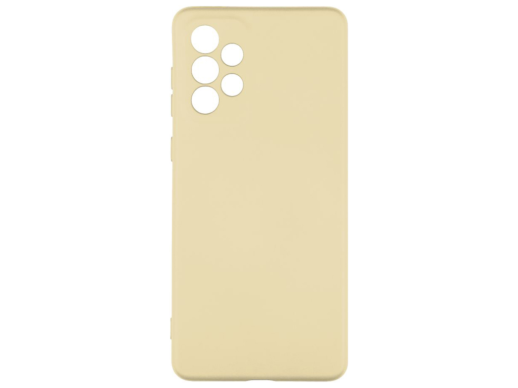 Чохол Full Case TPU+Silicone Touch No Logo для Samsung A73 5G Колір 11, Ivory