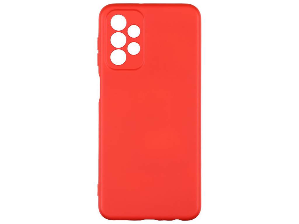 Чохол Full Case TPU+Silicone Touch No Logo для Samsung A23 4G/5G Колір 14, Червоний