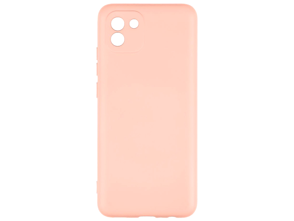 Чехол Full Case TPU+Silicone Touch No Logo для Samsung A03 4G Цвет 39, Elegant Purple