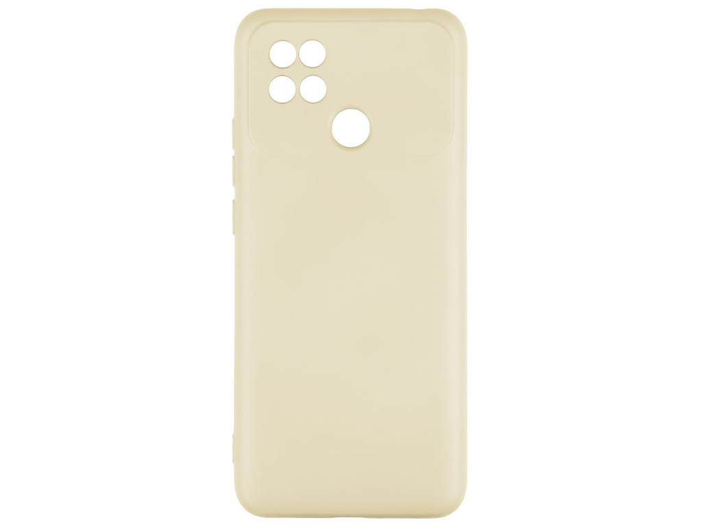 Чехол Full Case TPU+Silicone Touch No Logo для Xiaomi POCO C40 4G Цвет 11, Ivory