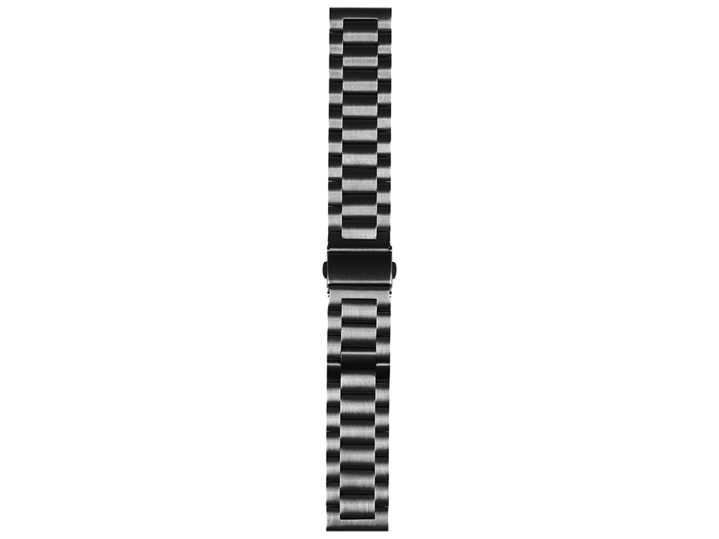 Ремешок Универс 20 mm Metal для Samsung/Amazfit/Xiaomi Цвет Черный