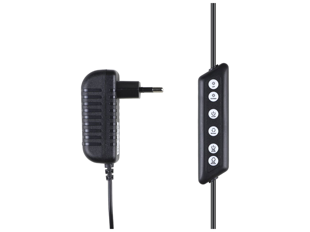 Лампа RGB LC-368(Flower Type) 36 см Цвет Черный