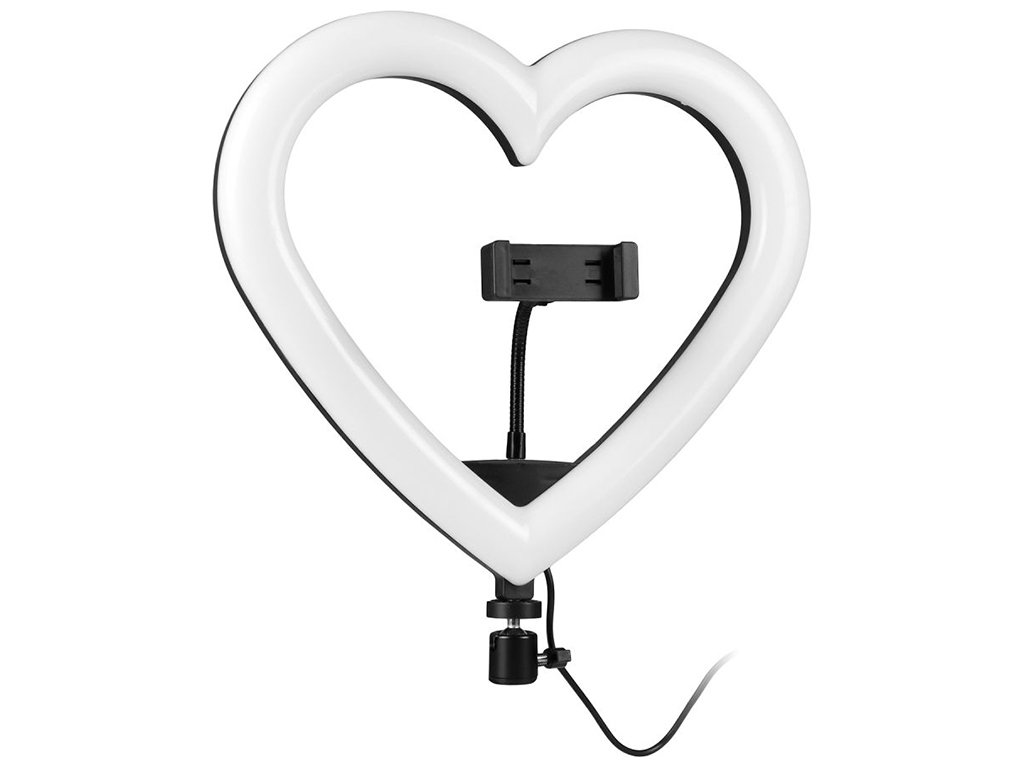 Лампа RGB JM33-13 33см (Heart Style) м'ята упаковка, Чорний