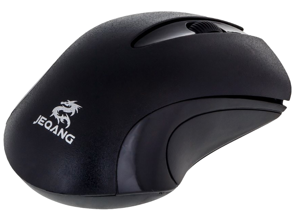 Wireless Миша JEQANG JW-211 м'ята упаковка, Чорний