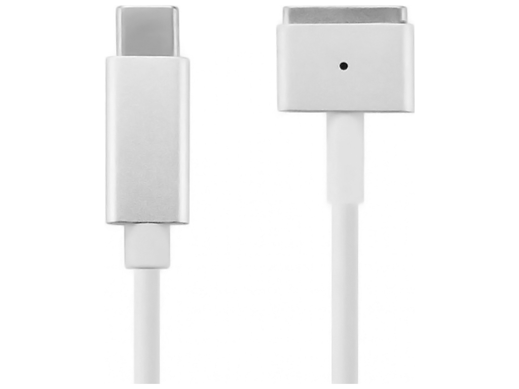 Кабель Type-C to MagSafe2 2m, Сiрий