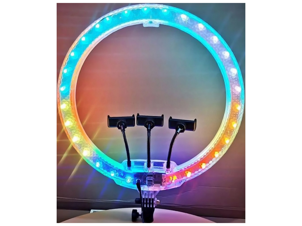 Лампа RGB Crystal 3D-45 45cm Remote, Цвет Прозрачный