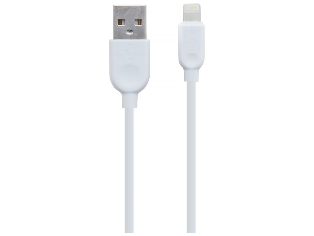 Кабель USB Borofone BX14 Lightning 2m М'ята упаковка Колір Білий