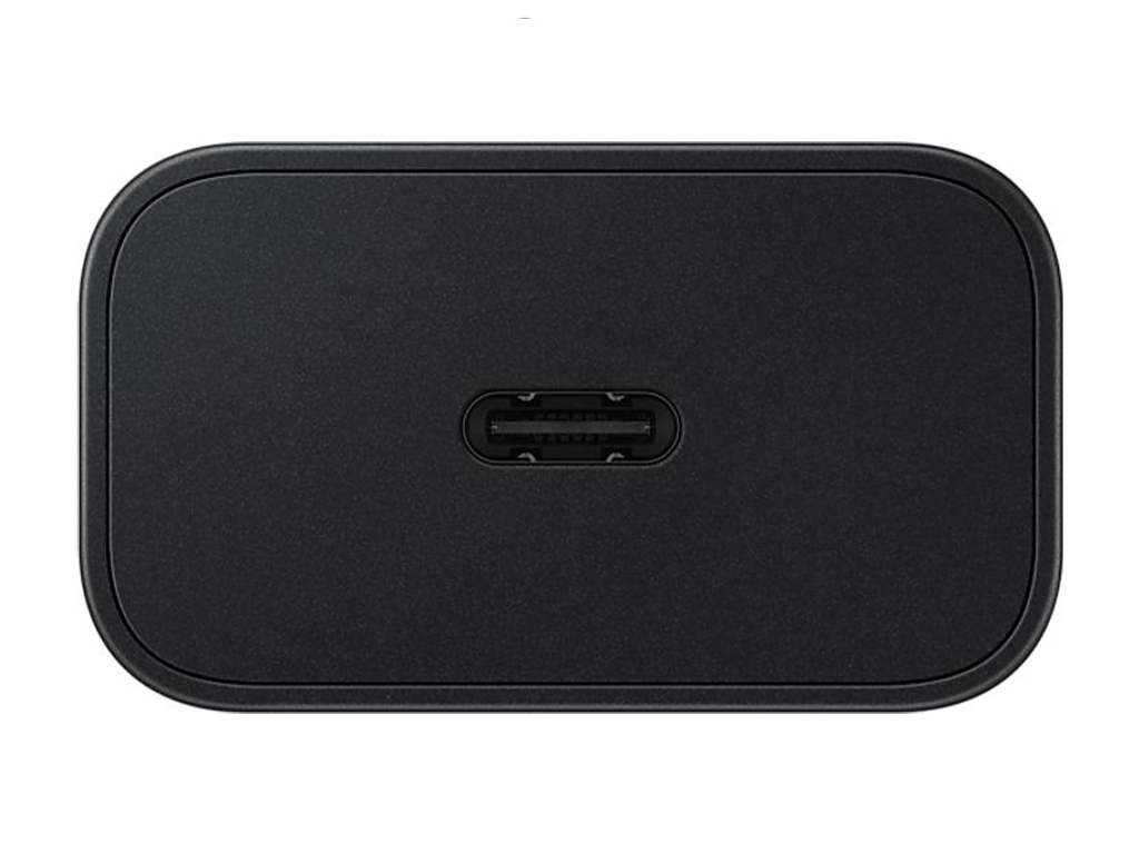 Зарядний пристрій Samsung 25w type-c 1:1, швидка зарядка, колір чорний