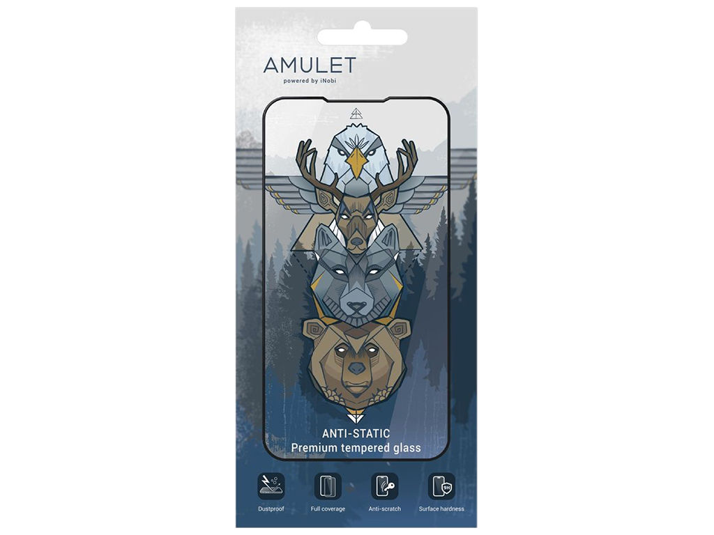Защитное стекло AMULET 2.5D HD Antistatic for iPhone 7 Plus/8 Plus Цвет Белый