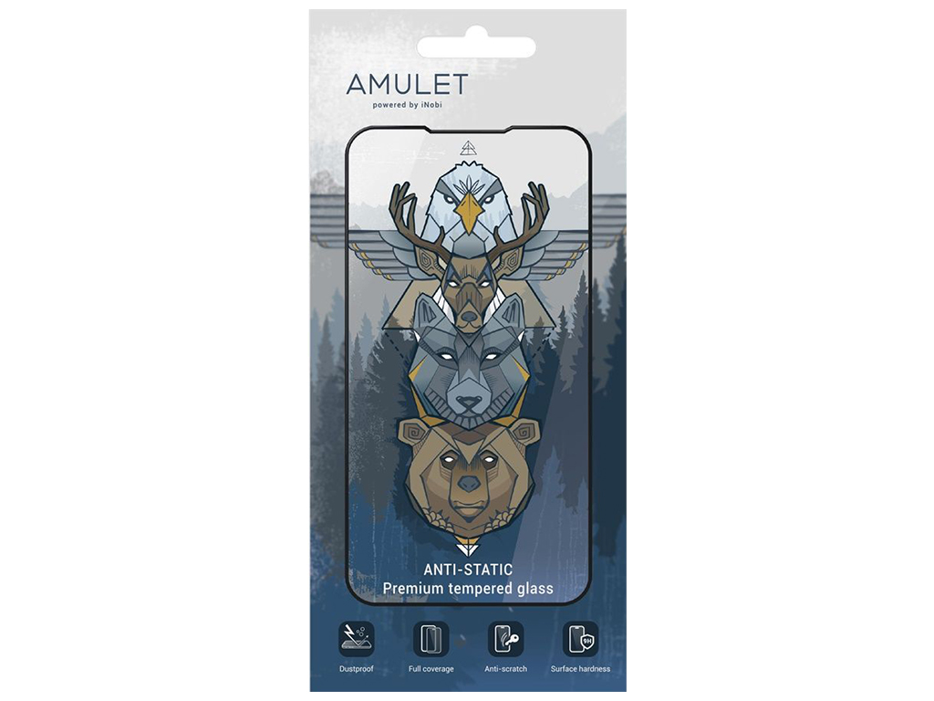 Защитное стекло AMULET 2.5D HD Antistatic for iPhone 7 Plus/8 Plus Цвет Белый