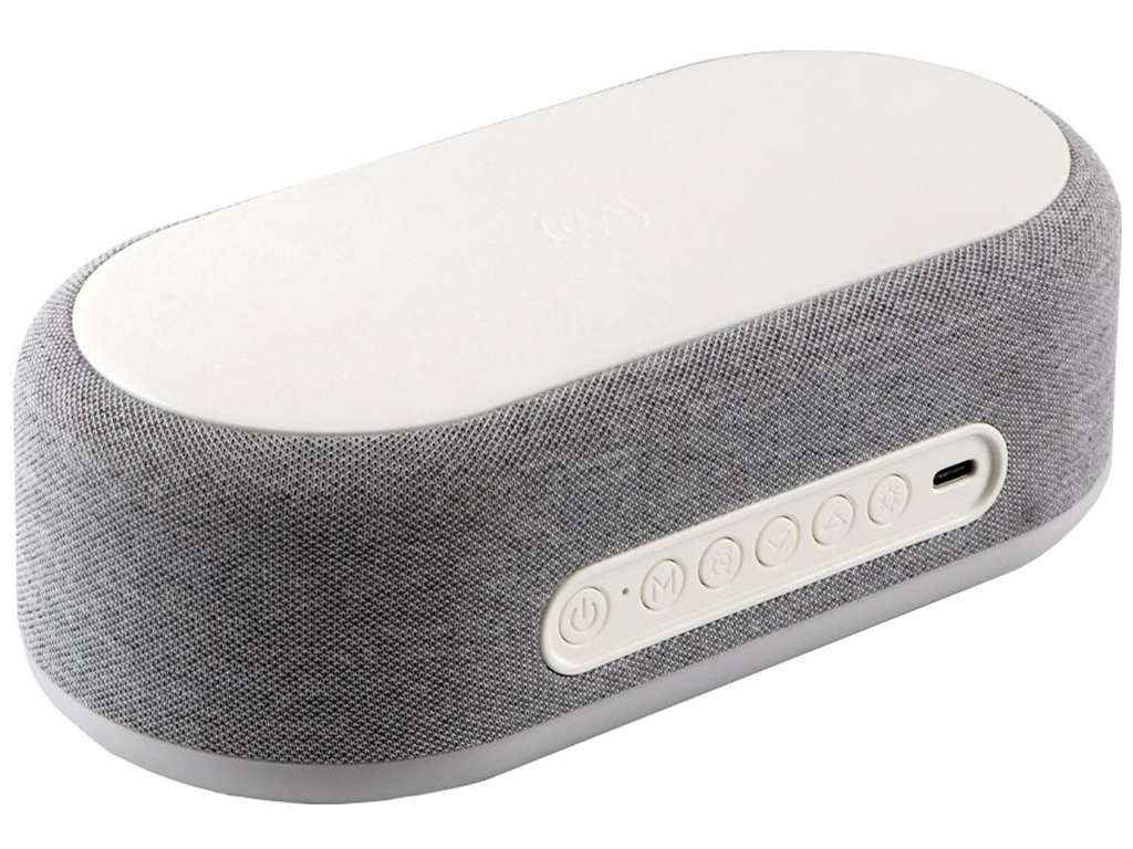 Бездротовий зарядний пристрій YZ-6B 6in1 RGB/Bluetooth Speaker 5W 15W, Колір Сірий