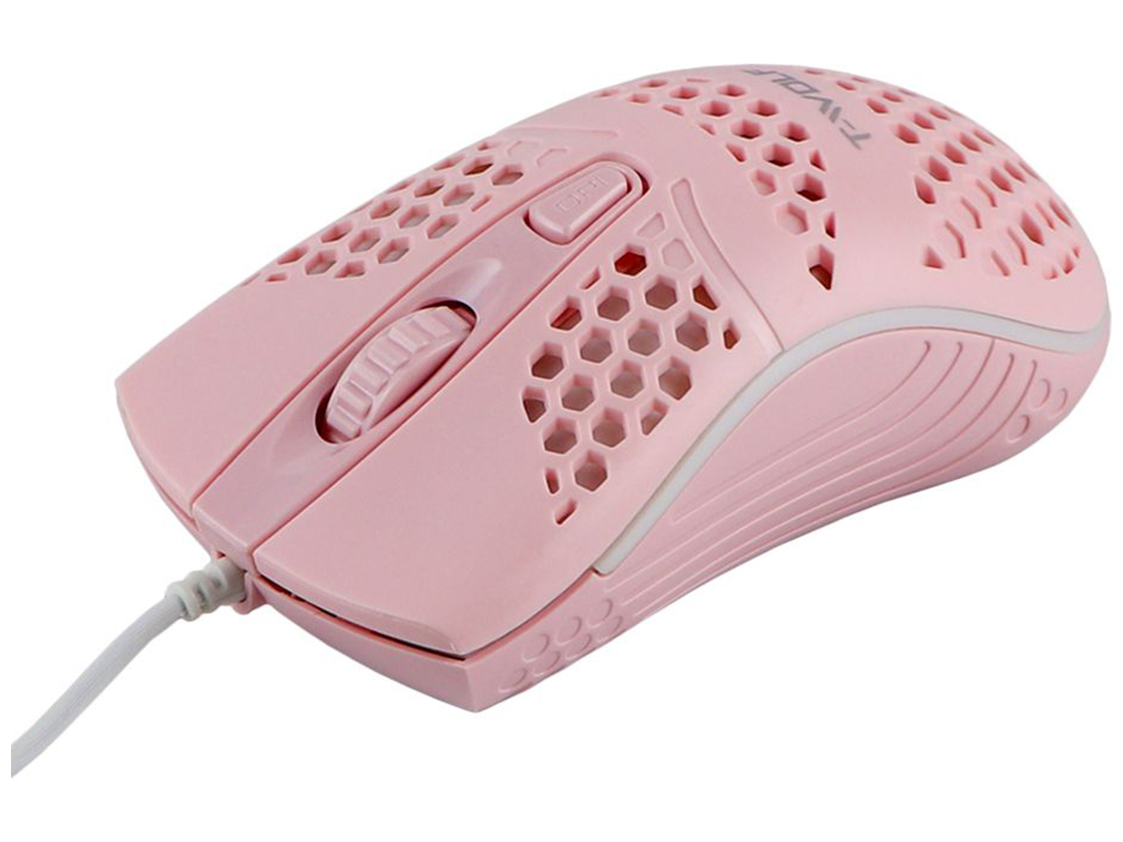 USB Мышь TWolf V15 Цвет Розовый