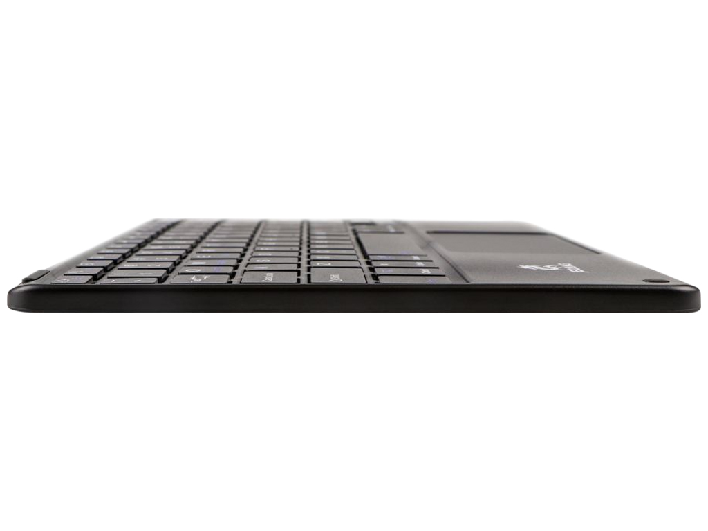 Клавиатура беспроводная Jeqang JB-380, bluetooth, Type-C, LED, 265×177×2мм, цвет черный