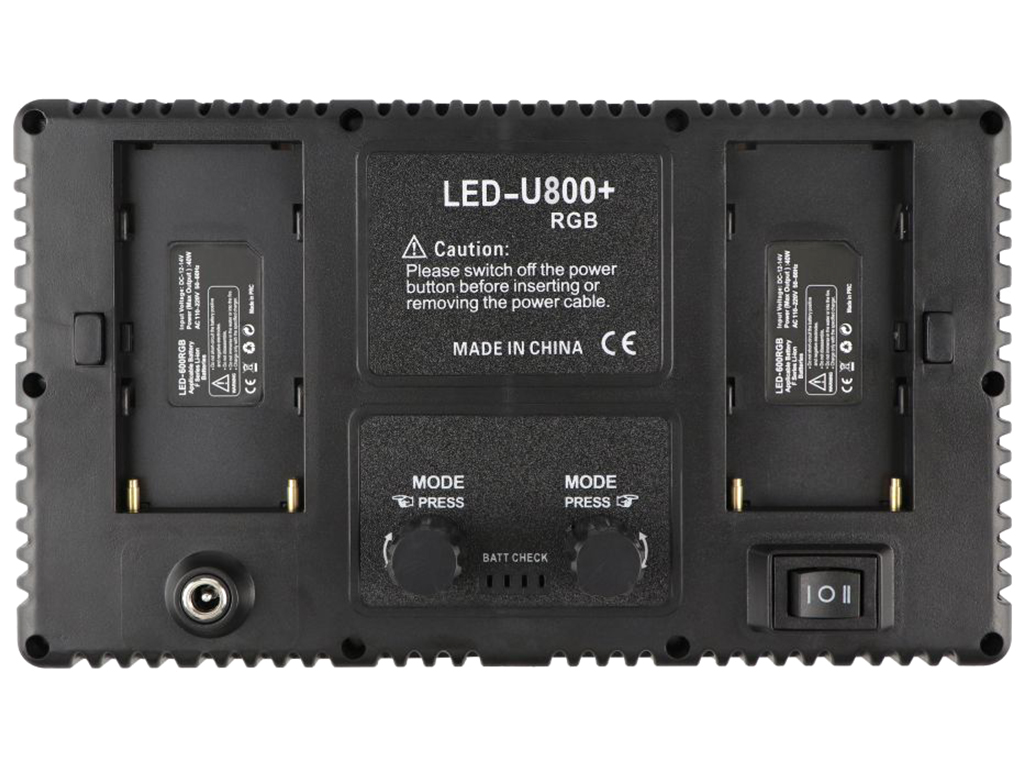 LED Панель RGB Light 30см (U-800+) Battery, цвет черный