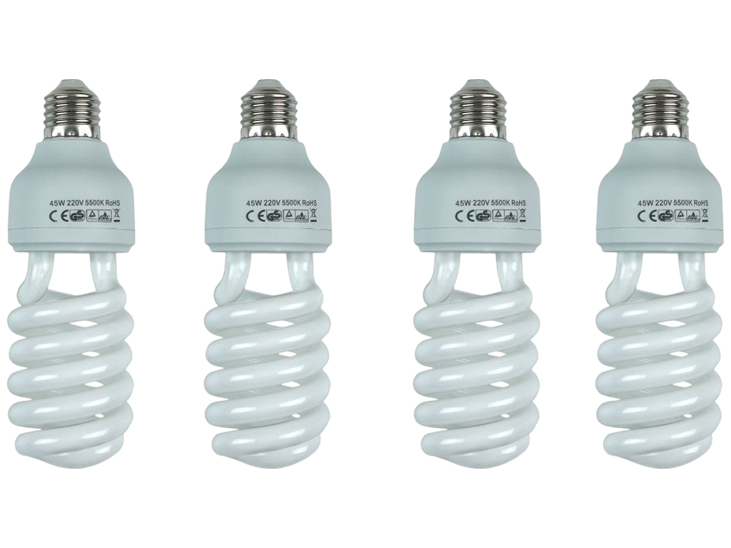 Комплект для фотостудии Puluz PKT3112, 3 фона, 4 штатива, 2 софтбокса, 4 лампы, цвет черный